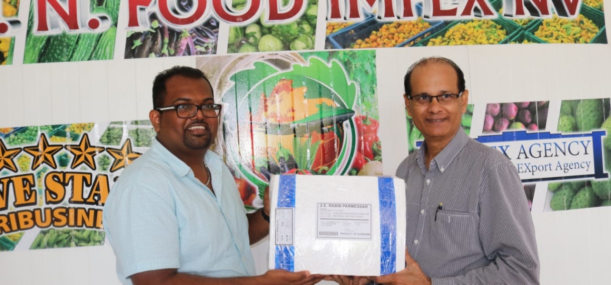 MN Food Impex N.V. krijgt bezoek van Minister Rabin Parmessar