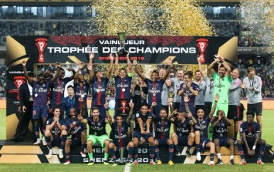 PSG verslaat Stade Rennes en pakt voor negende keer Franse Super Cup