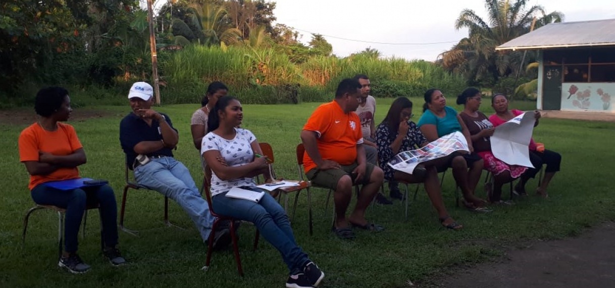 SDG-werkgroep RO informeert gemeenschappen West-Suriname