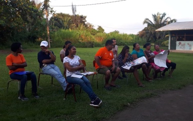 SDG-werkgroep RO informeert gemeenschappen West-Suriname
