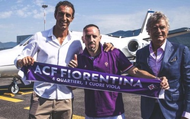 Transfervrije Ribéry tekent na twaalf jaar Bayern voor Fiorentina
