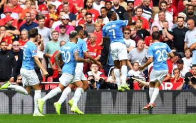 Manchester City wint voor de zesde keer Community Shield