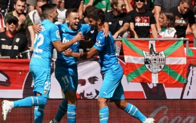 Valencia heeft zaterdag de eerste uitzege van het seizoen in La Liga geboekt