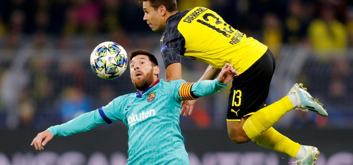Barcelona speelt bij rentree Messi doelpuntloos gelijk tegen Dortmund