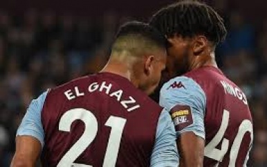 El Ghazi deelt kopstootje uit aan ploeggenoot bij gelijkspel Aston Villa