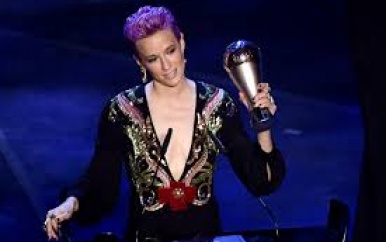 Rapinoe wereldvoetbalster van het jaar
