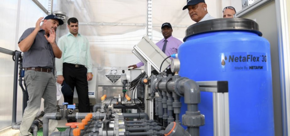 Surinaamse delegatie onder indruk van landbouwtechnologie Israël