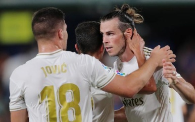Bale redt punt voor Real en krijgt rode kaart