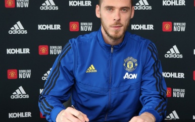 De Gea verlengt contract bij Manchester United