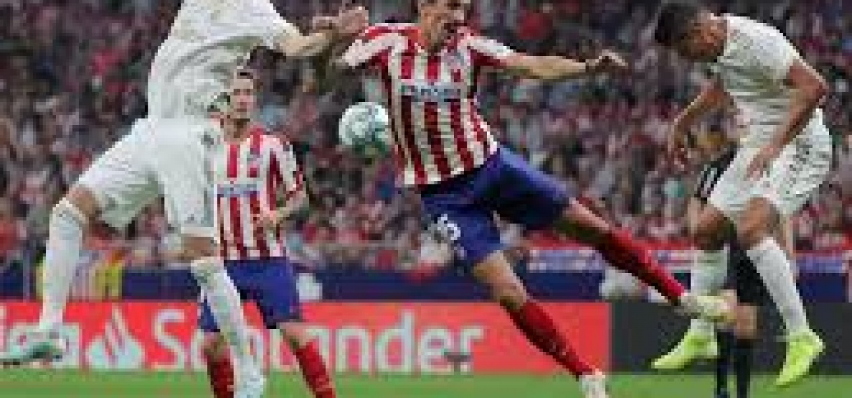De topper tussen Atlético Madrid en Real Madrid in La Liga is zaterdag in 0-0 geëindigd