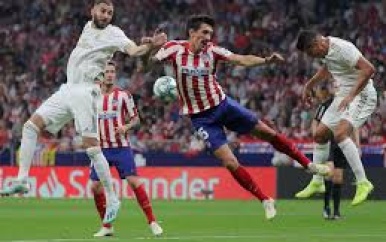 De topper tussen Atlético Madrid en Real Madrid in La Liga is zaterdag in 0-0 geëindigd