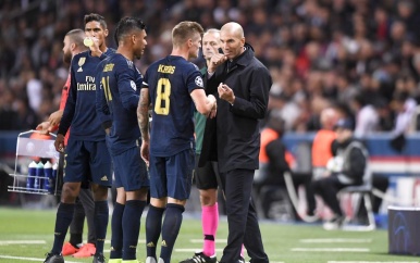 Zidane enorm teleurgesteld in de manier waarop Real Madrid verloor