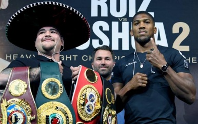 Joshua haalt inspiratie uit bokslegende Briggs voor rematch tegen Ruiz