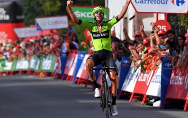 Spanjaard Iturria soleert naar etappezege in Vuelta