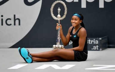 Toptalent Gauff (15) in Linz jongste toernooiwinnares in vijftien jaar