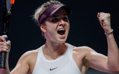 Titelverdedigster Svitolina nu ook te sterk voor Halep: 2de overwinning WTA FinalsTennisster Elina