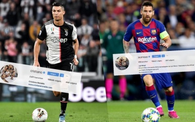 Ronaldo en Messi wereldleiders op Instagram: CR7 verdient meer door Insta dan bij Juve ?