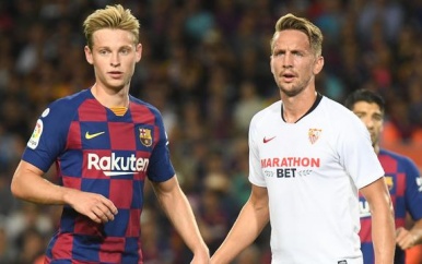 Sevilla-coach Julen Lopetegui verwijt Luuk de Jong niets na de 4-0-nederlaag van zondag