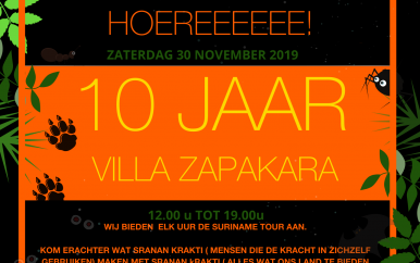 Villa Zapakara vandaag 10 jaar