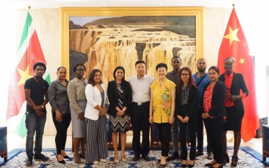 Bezoek youth officers aan China