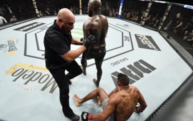 Bigi Boi verrast UFC-wereld met KO op Overeem