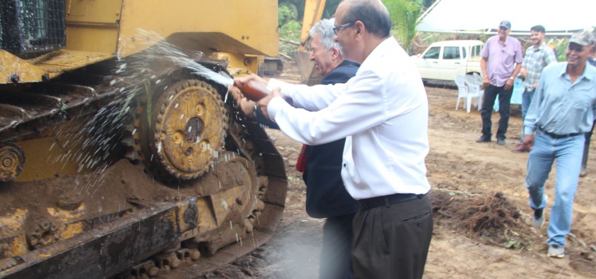 Officieel startsein van Agro Industrial Park in Suriname te Dirkshoop
