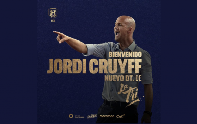 Jordi Cruijff bondscoach van Ecuador