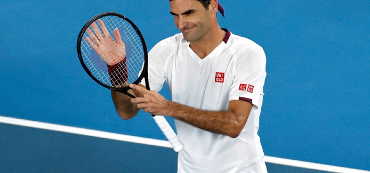 Federer voor vijftiende keer naar kwartfinale Australian Open