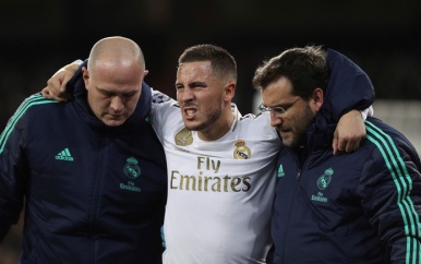  Hazard keert nog niet terug bij Real Madrid