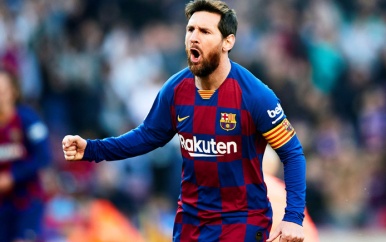 Messi weet het net weer te vinden, en hoe: vier goals tegen Eibar