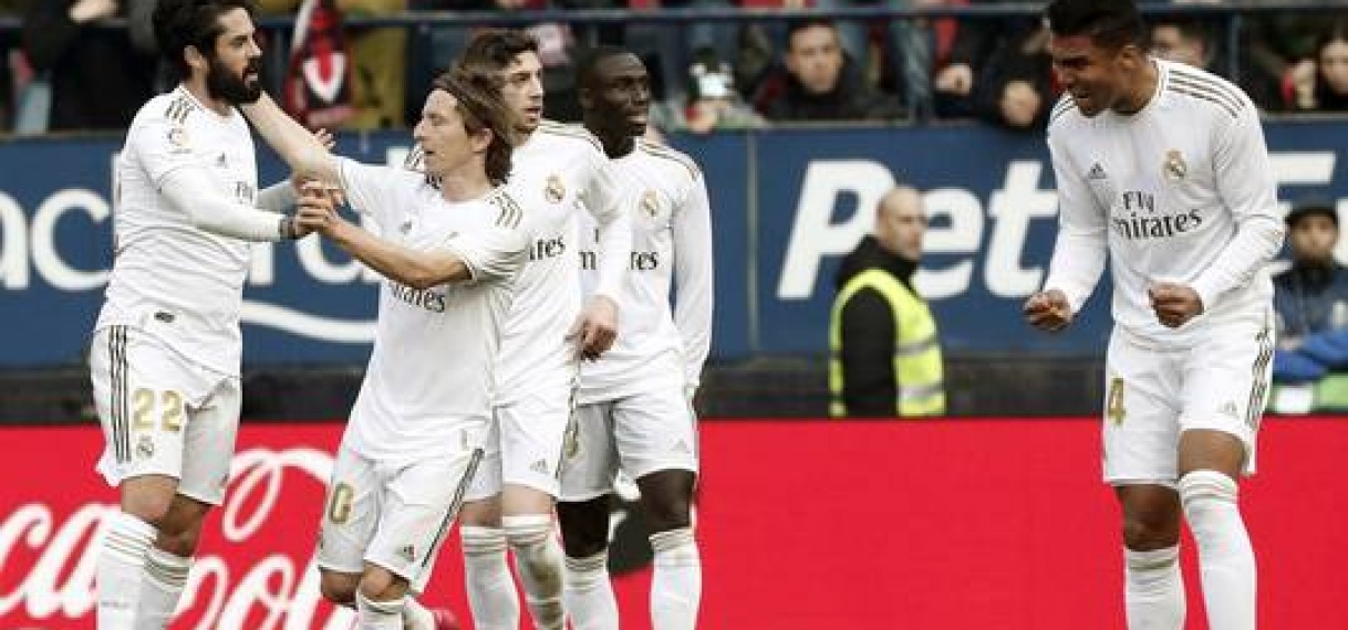 Real Madrid maakt geen fout aan kop in La Liga
