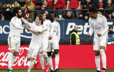 Real Madrid maakt geen fout aan kop in La Liga