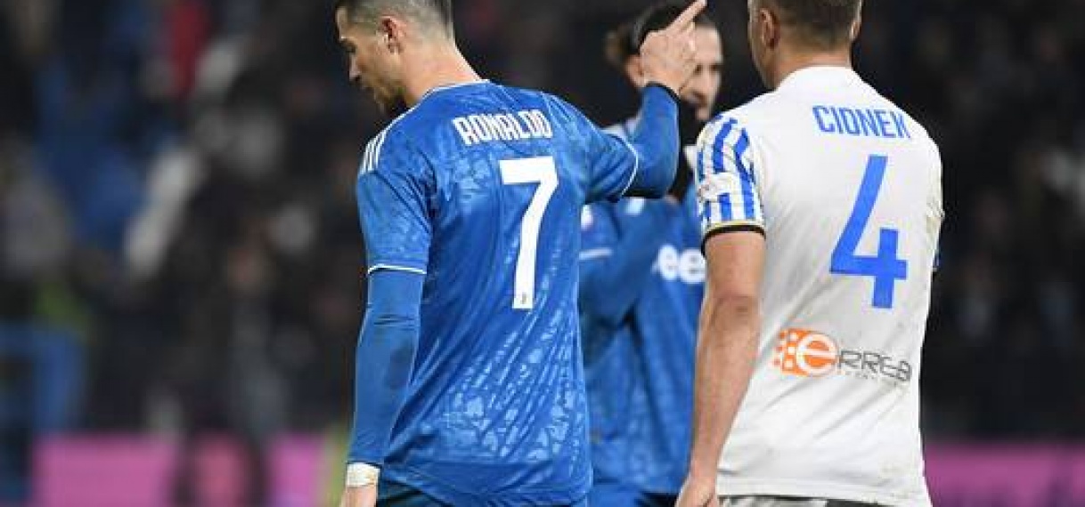 Juventus verstevigt leiding met magere uitzege, Ronaldo scoort in 1000ste duel