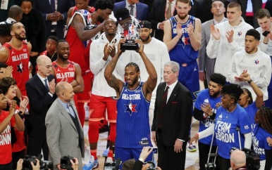 Eerste Kobe Bryant MVP award voor Kahwi Leonard
