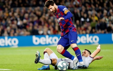 Messi speelt al weken met een blessure
