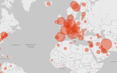 Microsoft voorziet zoekmachine Bing van Coronavirustracker