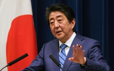Japanse premier Abe ziet Olympische Spelen gewoon doorgaan