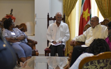 President Bouterse informeert Caraïbische autoriteiten omtrent verkiezingen