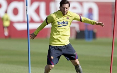 Lionel Messi klaar voor herstart La Liga: ’Alsof we weer op nul beginnen’.