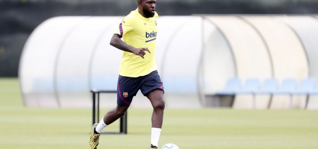Barcelona ziet Umtiti dag na hervatten van training wegvallen met kuitblessure