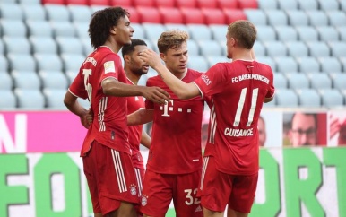 Bayern aan vooravond van achtste titel op rij.