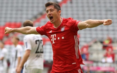 Lewandowski Speler van het Jaar in Bundesliga.