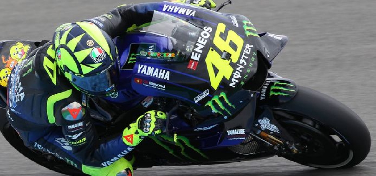 Valentino Rossi (40) lijkt in 2021 te stoppen.