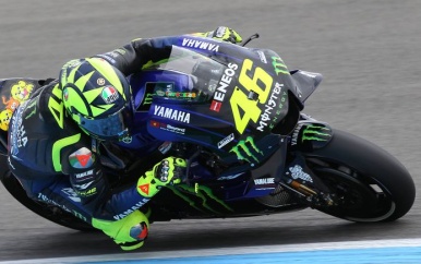 Valentino Rossi (40) lijkt in 2021 te stoppen.