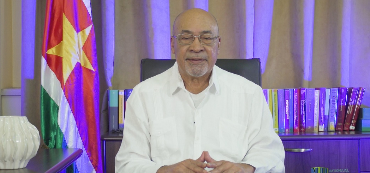 TV TOESPRAAK DESIRÉ DELANO BOUTERSE, PRESIDENT VAN DE REPUBLIEK SURINAME INZAKE COVID-19 MAATREGELEN 20 JUNI 2020