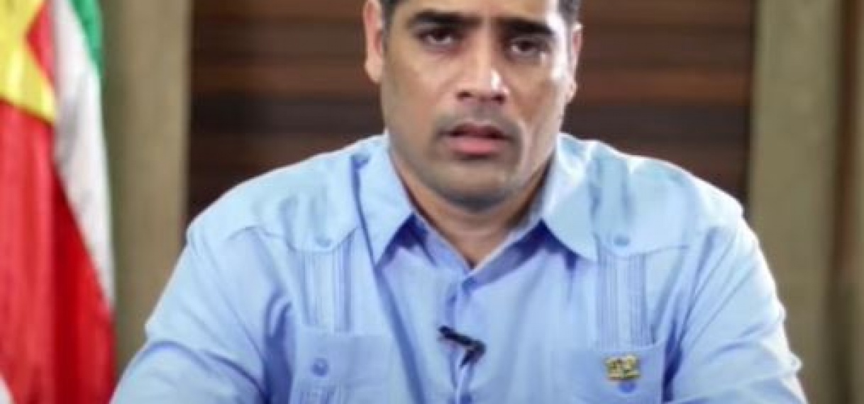 VICE-PRESIDENT VAN DE REPUBLIEK SURINAME, INZAKE COVID-19 LOCKDOWN