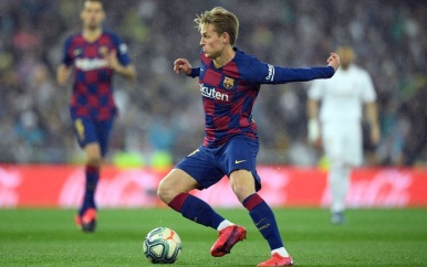 Rentree De Jong bij FC Barcelona uitgesteld.