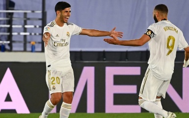 Real zet Barça op 4 punten na moeizame zege op Getafe