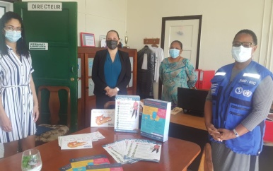 PAHO doneert aan Volksgezondheid, Onderwijs en Sociale Zaken