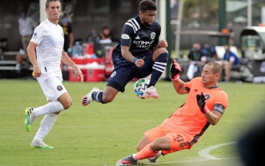 Beckham met Inter Miami al klaar in Disney World.